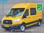 Ford Transit 125pk L3H3 Dubbel Cabine Navi Airco Camera Trek, Auto's, Airconditioning, Te koop, 125 pk, Gebruikt