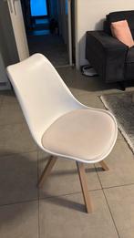 Stoelen te koop 4 stuks, Huis en Inrichting, Ophalen, Gebruikt, Wit, Vier