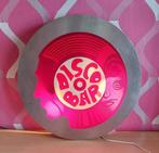 Vintage DISCO BAR verlicht bord, Ophalen, Gebruikt, Lichtbak of (neon) lamp