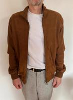 Vintage suède jack „Trapper”, Kleding | Heren, Truien en Vesten, Ophalen, Bruin, Gedragen, Trapper