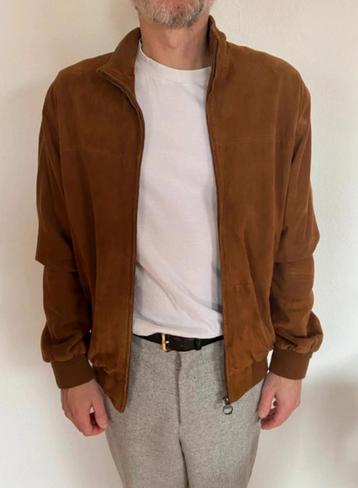 Vintage suède jack „Trapper”, Kleding | Heren, Ophalen, Bruin, Gedragen, Trapper