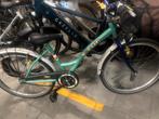 Mooie groen/blauwe meisjes fiets werkt perfect 24 inch, Fietsen en Brommers, Ophalen of Verzenden, 24 inch