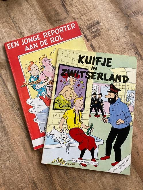Kuifje parodie, Boeken, Stripverhalen, Gelezen, Meerdere stripboeken, Ophalen