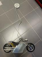 Verlichting hanglamp moto, motor, motorfiets, Huis en Inrichting, Lampen | Hanglampen, Ophalen, Zo goed als nieuw