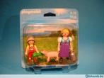 PLAYMOBIL - Boerinnetje met knaap - Duo setje - 2 Klicky -, Nieuw, Complete set, Ophalen