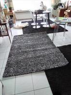 Tapijt 140 x 200 - donkergrijs gespikkeld - hoogpolig, Huis en Inrichting, Stoffering | Tapijten en Vloerkleden, Ophalen
