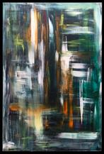 Kunsthandel Gennep - "Feeling Green", Antiek en Kunst, Kunst | Schilderijen | Abstract, Ophalen of Verzenden