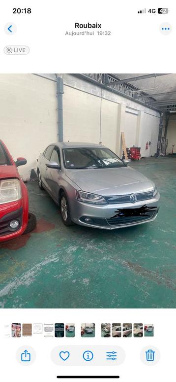 JETTA HYBRIDE VOLKSWAGEN GRISE, Enlèvement ou Envoi, Volkswagen