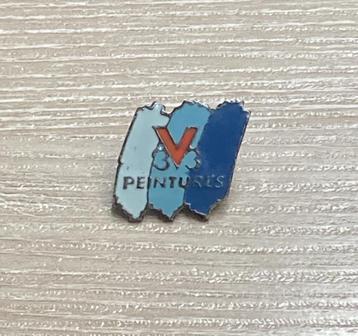 PIN - V33 PEINTURES - VERF - PEINTURE, Envoi, Utilisé, Marque, Insigne ou Pin's