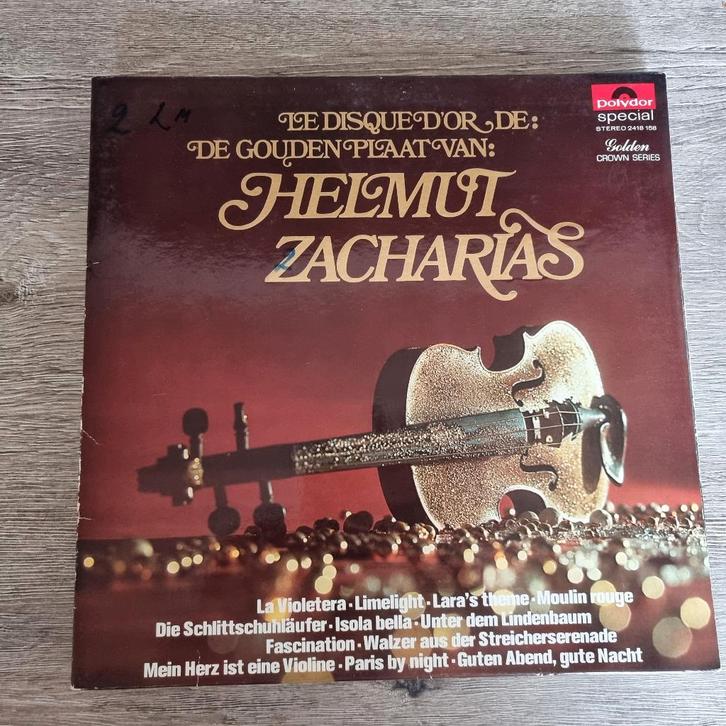 LP De gouden plaat van Helmut Zacharias, Cd's en Dvd's, Vinyl | Overige Vinyl, Gebruikt, 12 inch, Ophalen of Verzenden