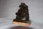 bronzen beeldje (Hoort...Hij klept... te... wapen!!!, Antiquités & Art, Antiquités | Bronze & Cuivre, Bronze, Enlèvement