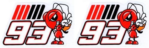 Marc Márquez 93 sticker set #27, Motoren, Accessoires | Stickers, Verzenden