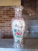 Handgeschilderd Chinese Porseleinen Familie Rose Vaas, Ophalen