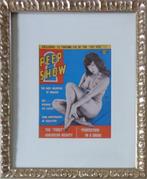 POP ART / BETTIE PAGE / PEEP SHOW / COVER / 58x47cm / KADER, Antiek en Kunst, Kunst | Litho's en Zeefdrukken, Ophalen of Verzenden