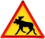 Eland Moose stoffen opstrijk patch embleem, Verzamelen, Stickers, Nieuw, Verzenden