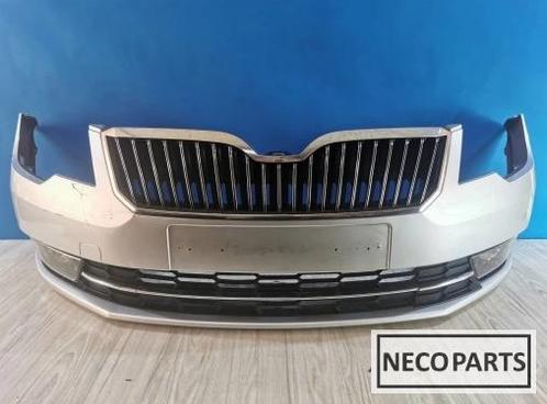 Skoda Superb II 2 Lift VOORBUMPER ORIGINEEL KLEUR LA7W, Auto-onderdelen, Overige Auto-onderdelen, Skoda, Gebruikt, Ophalen of Verzenden