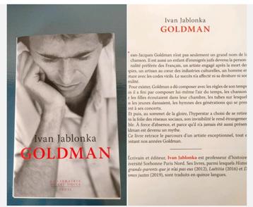 LIVRE GOLDMAN disponible aux enchères