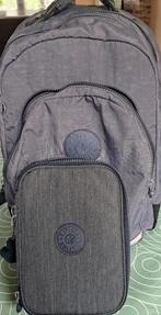 Kipling boekentas + kipling pennenetui, Ophalen, Zo goed als nieuw, Rugtas
