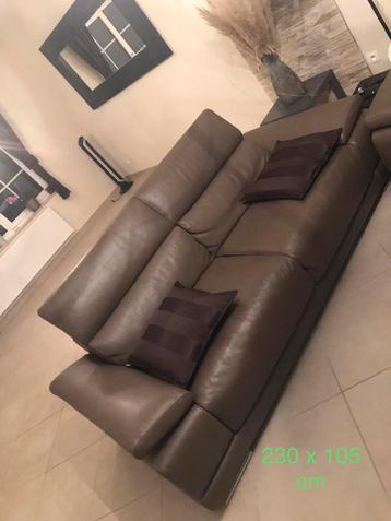 Canapé sofa salon cuir électrique haut de gamme