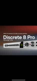 Antelope Discrete Pro 8 Synergy Core, Muziek en Instrumenten, Ophalen of Verzenden, Zo goed als nieuw, 10 tot 20 kanalen, Microfooningang