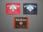 bière - étiquette - Brasserie Alost Zeeberg, Enlèvement ou Envoi, Comme neuf, Panneau, Plaque ou Plaquette publicitaire, Autres marques