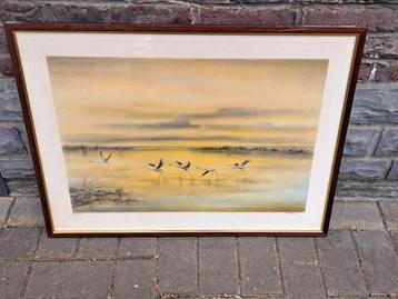 lithographie signe zarou beschikbaar voor biedingen