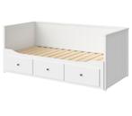 Bedbank ikea wit hemnes, Huis en Inrichting, Ophalen, Gebruikt, Tweepersoons, Wit