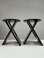 Vintage design houten plooibare krukjes suzy chair, Enlèvement, Utilisé, Bois