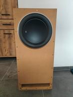 Woofer JL audio 12W7 + Versterker Steg K2.04, Ophalen, Zo goed als nieuw