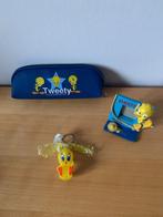 set tweety kadertje - schooletui en sleutelhanger, Verzamelen, Poppetjes en Figuurtjes, Ophalen of Verzenden