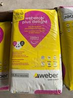 12 zakken Weber plus delight / flex lijm / keramische tegels, Ophalen, Nieuw, Overige typen