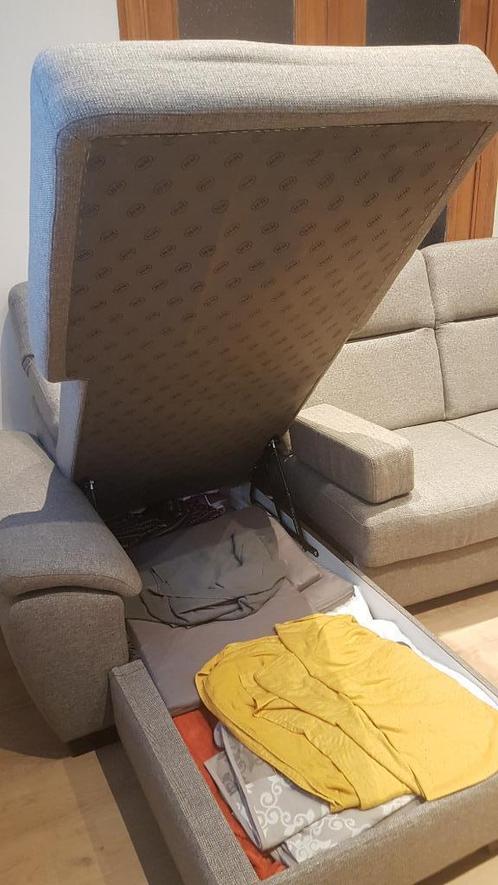 Comfortabele zetel in U-vorm (met dubbele chaise longue met, Maison & Meubles, Canapés | Sofas & Chaises Longues, Neuf, Quatre personnes ou plus