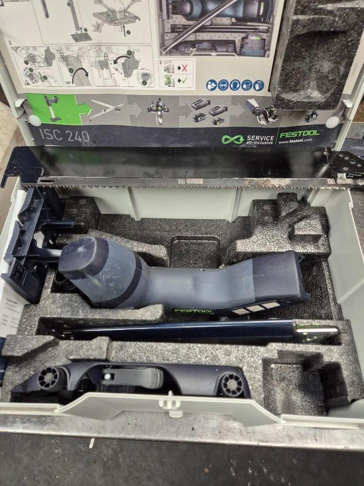FESTOOL ISC 240 EB- Basic accu-isolatiezaag (BODY), Doe-het-zelf en Bouw, Gereedschap | Zaagmachines, Zo goed als nieuw, Ophalen