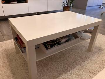 IKEA LACK salontafel in wit; (90 x 55 cm), Huis en Inrichting, Tafels | Salontafels, Ophalen, Gebruikt, Rechthoekig