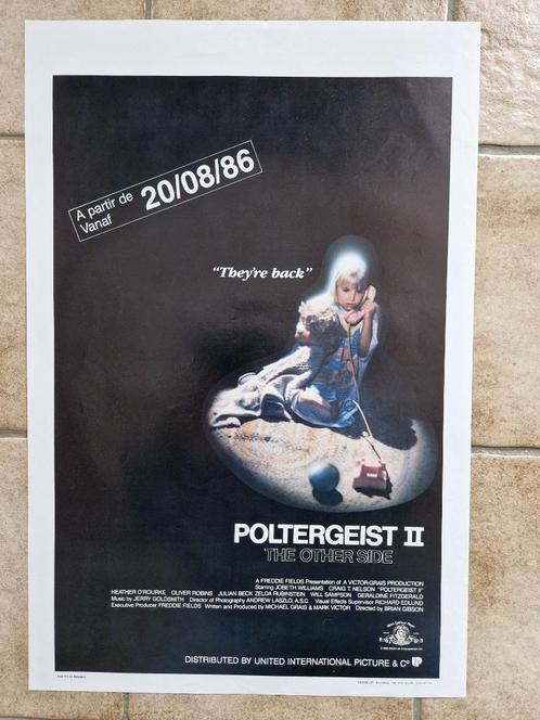 filmaffiche Poltergeist 2 filmposter cinema poster, Verzamelen, Posters, Zo goed als nieuw, Film en Tv, A1 t/m A3, Rechthoekig Staand