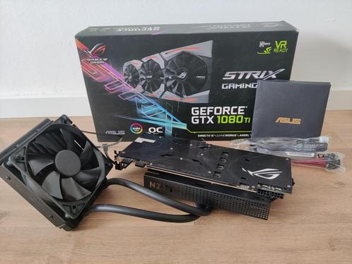 Asus ROG STRIX GeForce 1080 Ti WATERCOOLED, Informatique & Logiciels, Cartes vidéo, Utilisé, Nvidia, PCI-Express 3.0, GDDR5, HDMI