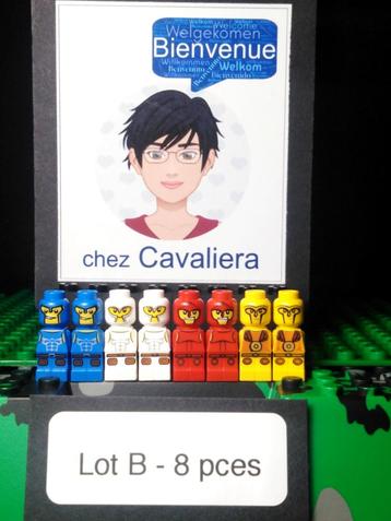 Lot B : 8 micro-figurines Lego Games Gladiateurs Minotaurus, Enlèvement ou Envoi, Comme neuf, Briques en vrac, Lego