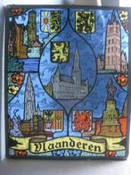 Vintage brandglas van de provincie " Vlaanderen " MI., Enlèvement ou Envoi