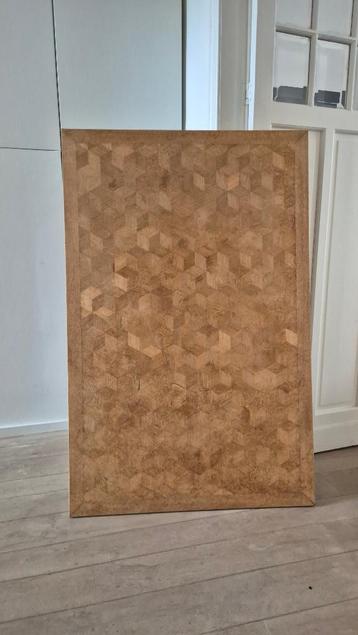 Authenthiek houten tafelblad 94x146cm beschikbaar voor biedingen