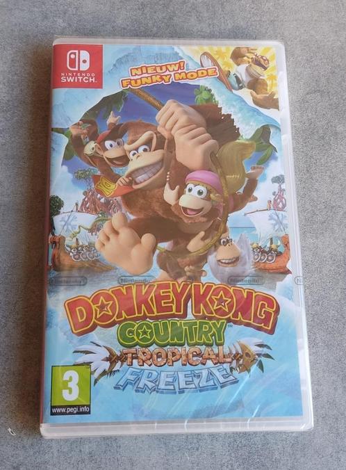 nintendo switch donkey kong country tropical freeze, Games en Spelcomputers, Games | Nintendo Switch, Nieuw, 2 spelers, Ophalen of Verzenden