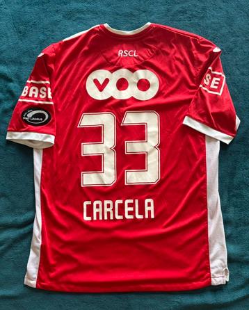 Standard Liege 2013/14 Match shirt Mehdi Carcela #33 beschikbaar voor biedingen