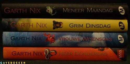 De Sleutels van het Koninkrijk Garth Nix - Meulenhoff 4x HC, Boeken, Fantasy, Gelezen, Ophalen of Verzenden