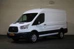 Ford Transit 2.0 TDCI 130pk L2 H2 Trend Airco Navigatie 2.8T, Parkeersensor, Wit, Ford, 179 g/km