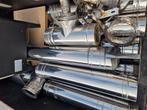 Dubbelwandige inox rookkanaal van het beste merk Jeremias, Doe-het-zelf en Bouw, Buizen en Afvoer, Ophalen, Zo goed als nieuw