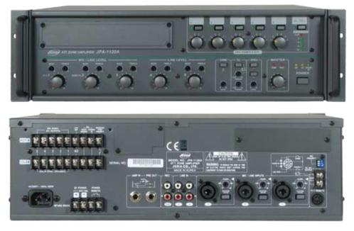 JPA-1240A Mixer amplifier 240W/100V five zones, Audio, Tv en Foto, Professionele apparaten, Zo goed als nieuw, Audio, Ophalen of Verzenden