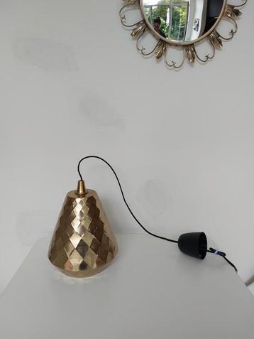 Hanglamp geborsteld goud. 3 stuks mogelijk. beschikbaar voor biedingen