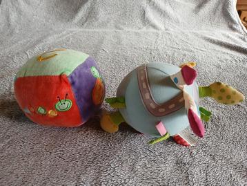 Voel- en knuffelballen beschikbaar voor biedingen