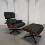 Vitra Eames Lounge Chair – Palisander - Nero F leder, Enlèvement ou Envoi