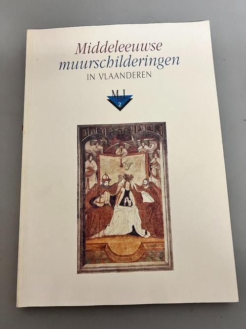 Middeleeuwse muurschilderingen in Vlaanderen., Livres, Histoire & Politique, Utilisé, 15e et 16e siècles, Enlèvement ou Envoi