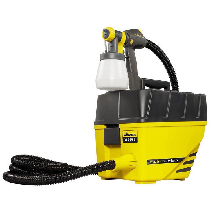 Wagner W 860E – Innovatief Fijnspuitsysteem, Doe-het-zelf en Bouw, Schildersmaterialen, Zo goed als nieuw, Ophalen of Verzenden